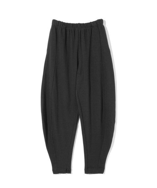 ワイドパンツ パンツ MIDIUMISOLID for Ladies リブイージーコクーンパンツ レディース