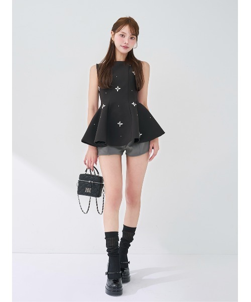 Darich（ダーリッチ） パンツ サイドアップショートパンツ レディース