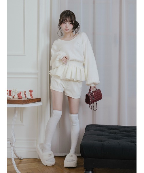 Darich（ダーリッチ） パンツ サイドアップショートパンツ レディース