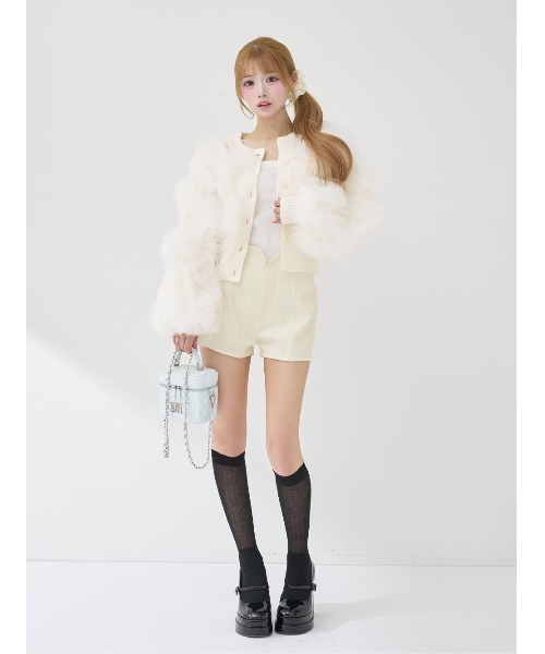 Darich（ダーリッチ） パンツ サイドアップショートパンツ レディース
