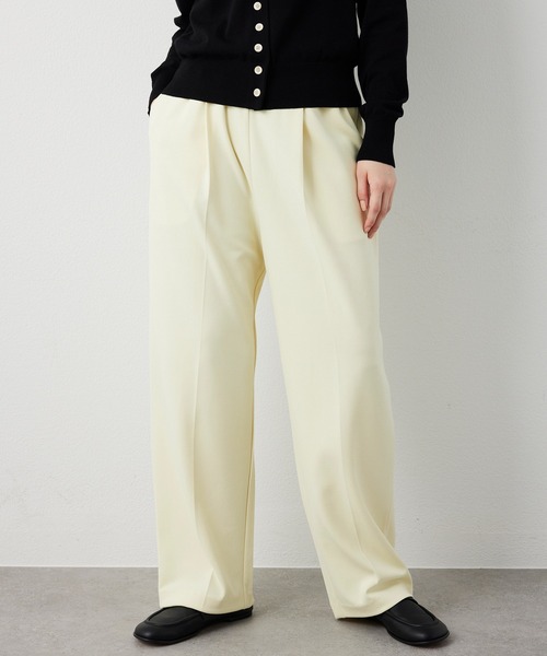パンツ カットジョーゼットパンツ レディースの画像