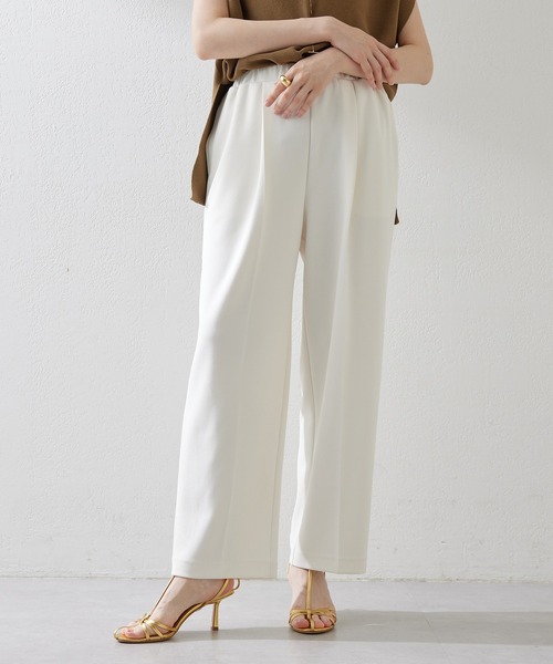 パンツ カットジョーゼットパンツ レディースの画像