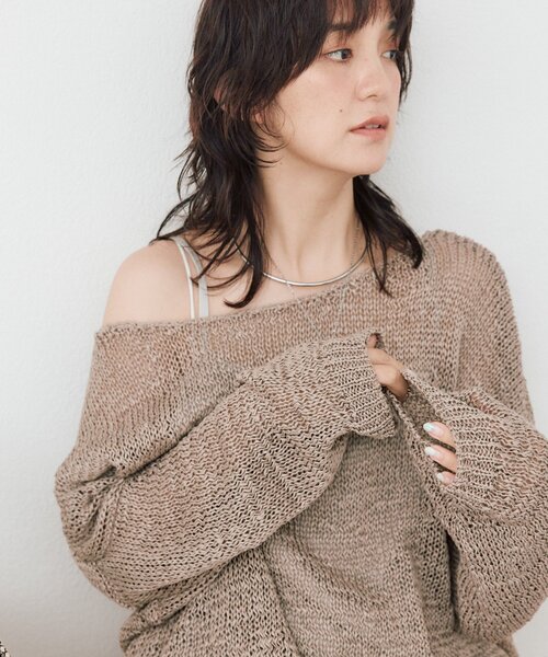 RIVE DROITE(リヴドロワ) ニット セーター 予約「ご好評につき新色 RIVE DROITE(リヴドロワ) ニット セーター 予約「ご好評につき新色