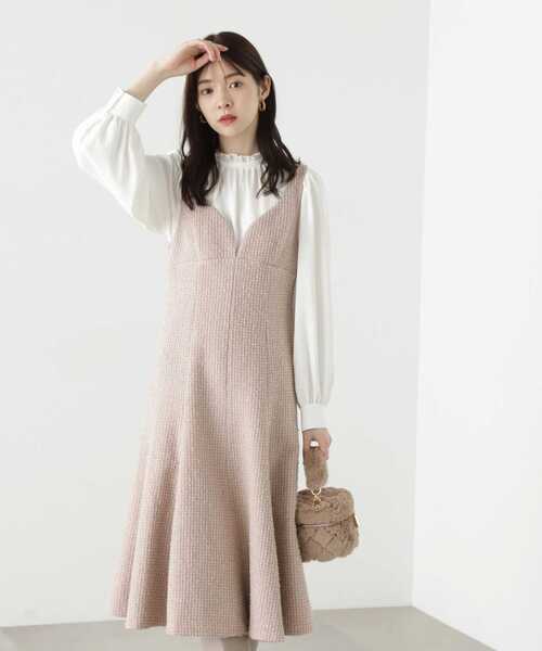 「PROPORTION BODY DRESSING」 ノースリーブワンピース X-SMALL ブラック レディース_画像4