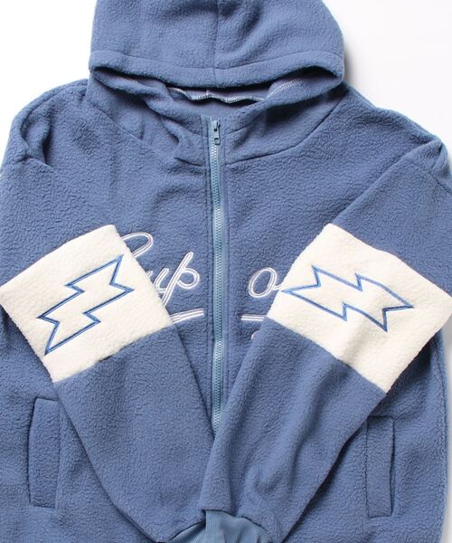 「BLANC FICELLE」 ジップアップパーカー X-LARGE アイボリー メンズ_画像3