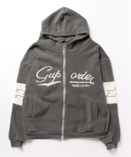 「BLANC FICELLE」 ジップアップパーカー X-LARGE アイボリー メンズ_画像5