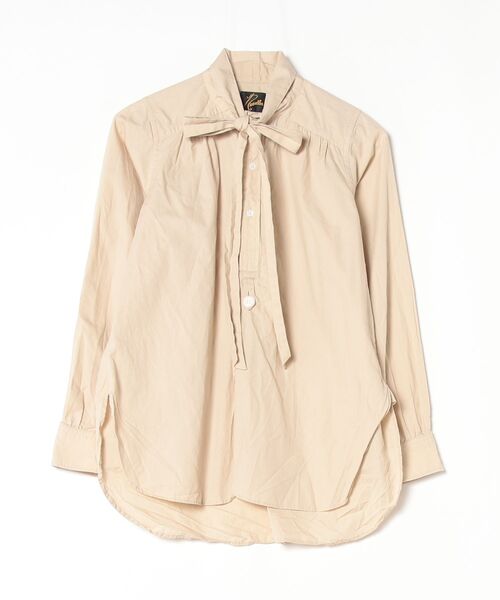 Needles ベージュ 長袖シャツ Mサイズ Needles（ニードルス） 長袖シャツ 1 ベージュ メンズ : ZOZOTOWN