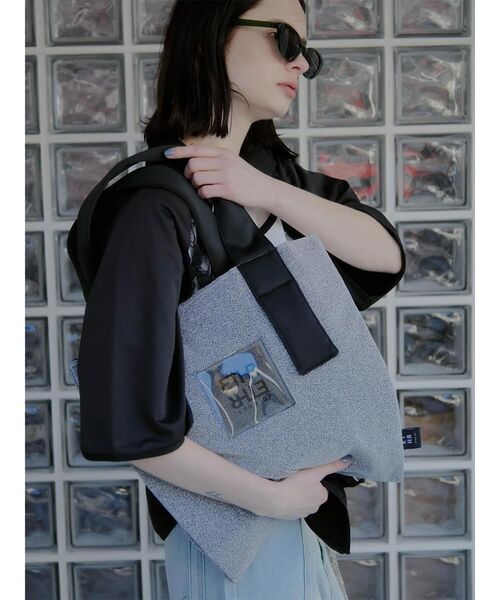 トートバッグ PVC LOGO GLITTER TOTE BAG レディース : ZOZOTOWN Yahoo 