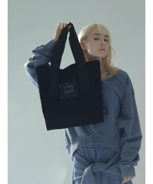 トートバッグ PVC LOGO GLITTER TOTE BAG レディース : ZOZOTOWN Yahoo