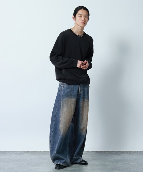 RAGEBLUE（レイジブルー） ワイドパンツ ジーンズ メンズ : ZOZOTOWN