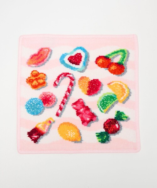 feiler（フェイラー） ハンカチ 「別注」「FEILER」CANDIES ハンカチ
