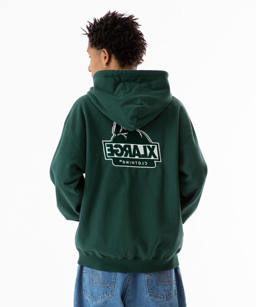 XLARGE（エクストラ ラージ） ジップアップパーカー X-LARGE ブラック