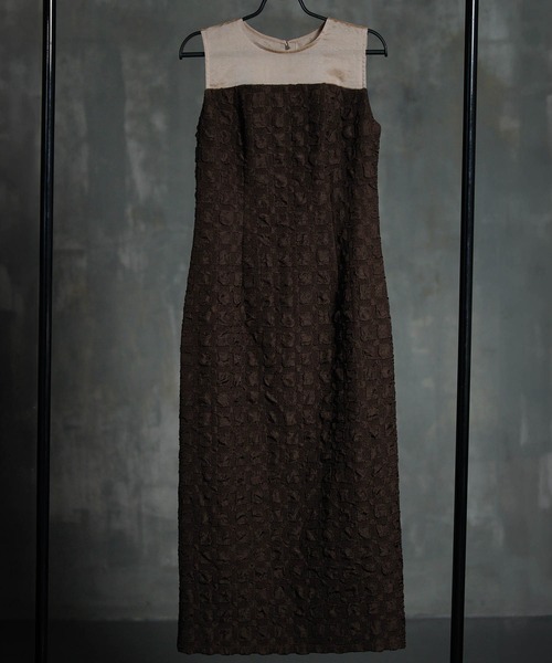「DRESS PLUS」 ドッキングワンピース M ブラック レディース_画像7