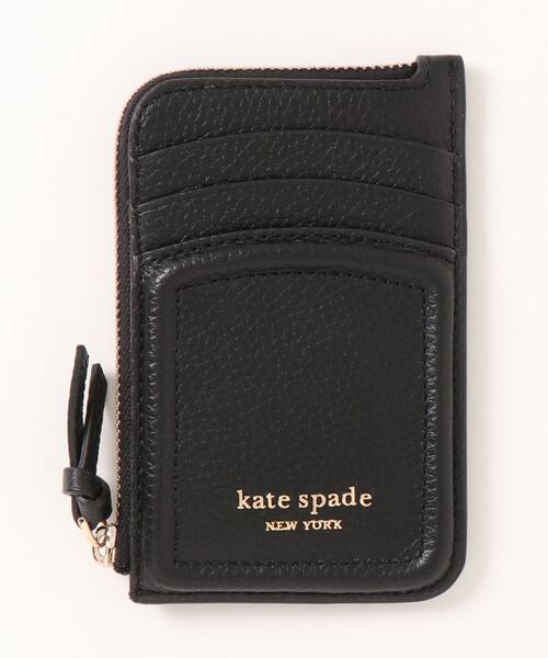 「kate spade new york」 カードケース ONESIZE ブラック レディース