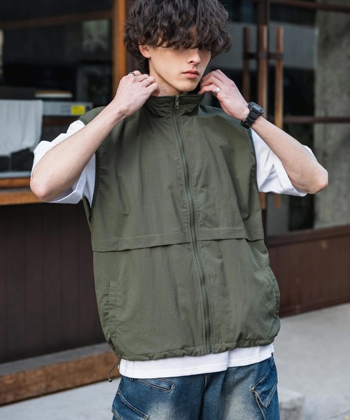 Rocky Monroe（ロッキーモンロー） ベスト ジレ 裏メッシュスタンド