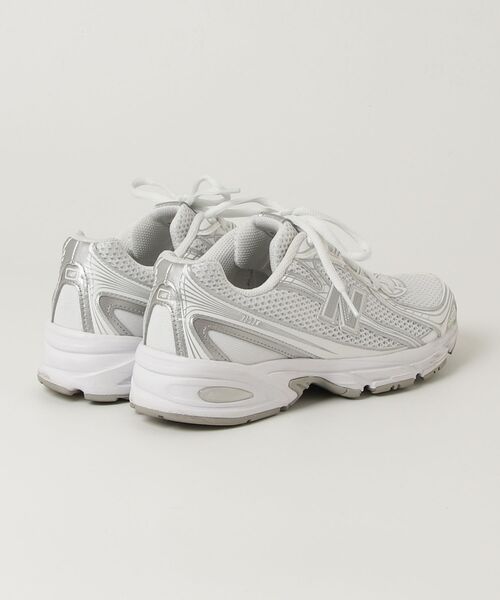 「New Balance」 ローカットスニーカー 24.0cm ホワイト レディースの画像