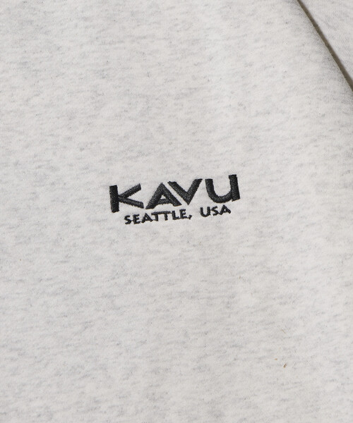 「FREAK'S STORE」 「KAVU」スウェットカットソー SMALL アッシュグレー メンズ_画像9