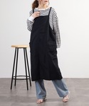 エプロン 撥水コンパクト収納フロント切替エプロンの詳細画像1