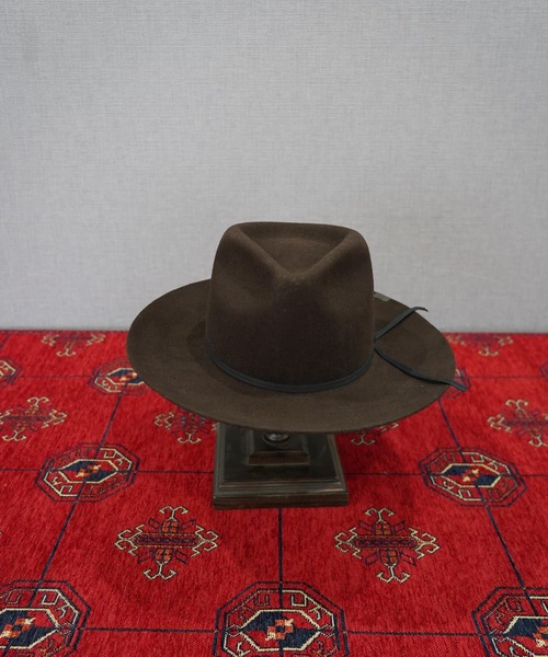 Mr.FATMAN ハット L ブラウンca4laステットソンStetson Mr.FATMAN 帽子 ハット L.SHELTON メンズ : ZOZOTOWN Yahoo!店 - 通販