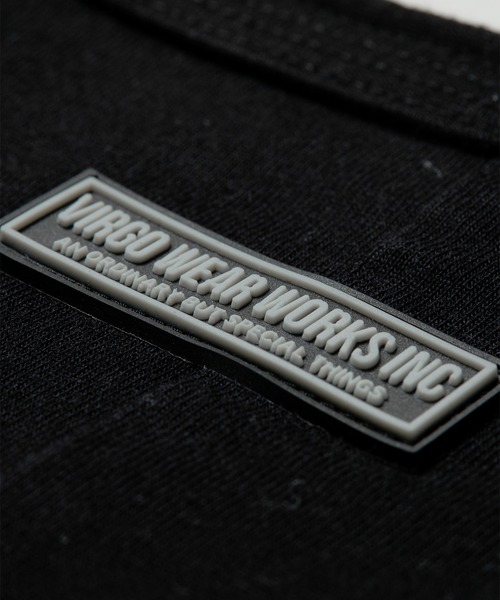「VIRGOwearworks」 7分袖Tシャツ 3 チャコールグレー メンズ_画像7