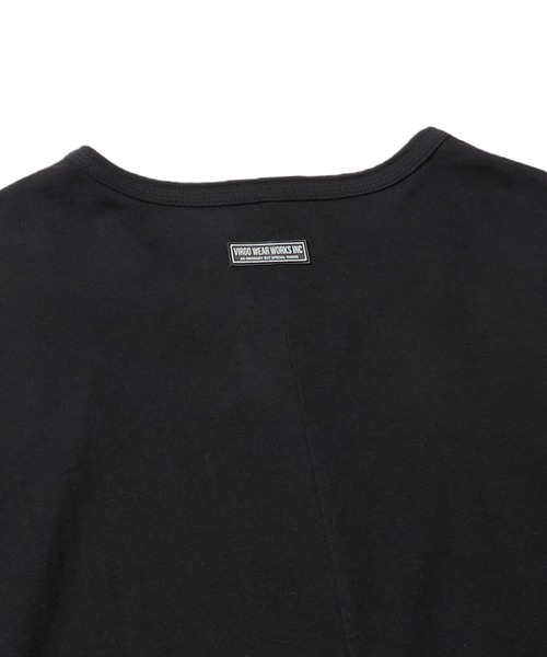 「VIRGOwearworks」 7分袖Tシャツ 3 チャコールグレー メンズ_画像8