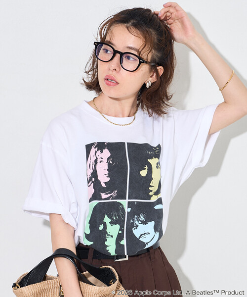 Tシャツ(半袖/袖なし) L'Appartement GOOD ROCK SPEED THEBEATLES GOOD ROCK SPEED（グッドロックスピード） tシャツ 「GOOD ROCK SPEED
