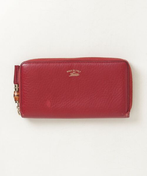 GUCCI（グッチ） 財布 - レッド レディース : ZOZOTOWN Yahoo!店
