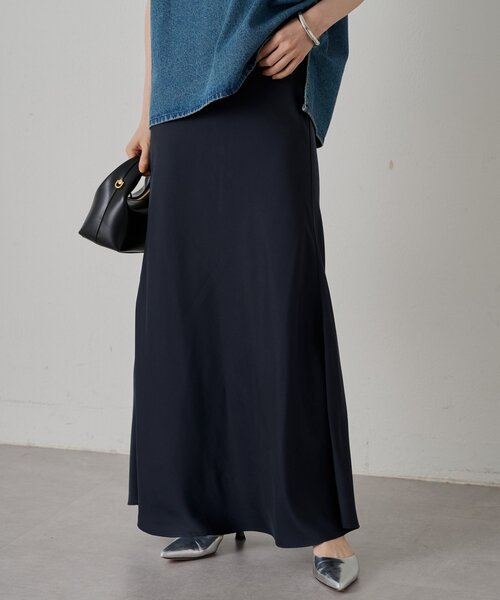 「LOUNGEDRESS」 ロングスカート FREE ベージュ レディース_画像3