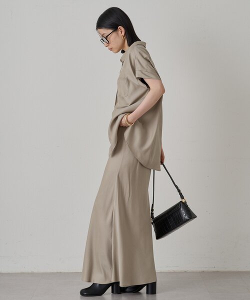 「LOUNGEDRESS」 ロングスカート FREE ベージュ レディース_画像6