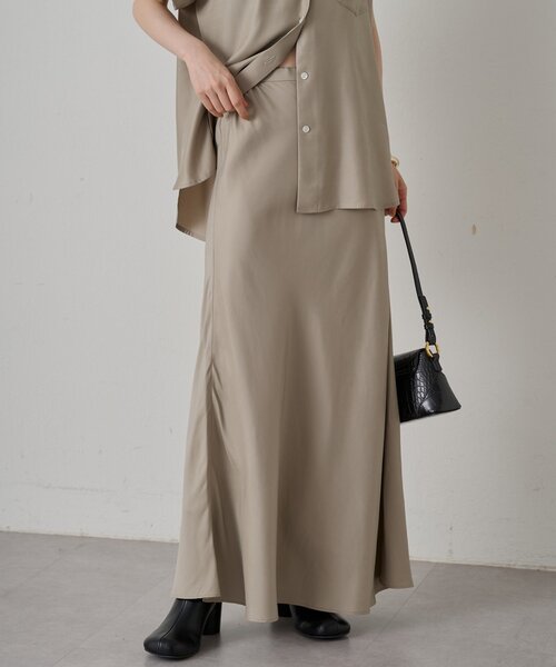 「LOUNGEDRESS」 ロングスカート FREE ベージュ レディース_画像10