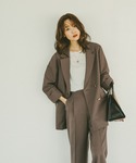 「GLOBAL WORK」 テーラードジャケッ...の詳細画像5