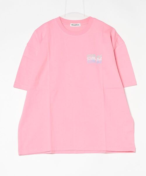 「MILKFED.」 半袖Tシャツ ONE SIZE ライトピンク レディース_画像2