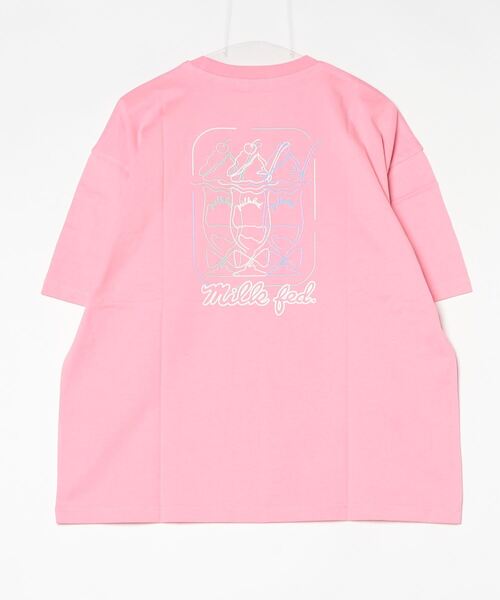 「MILKFED.」 半袖Tシャツ ONE SIZE ライトピンク レディース_画像3