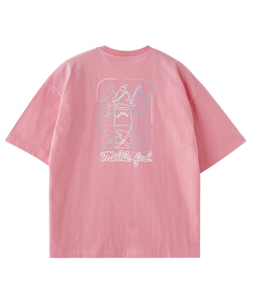 「MILKFED.」 半袖Tシャツ ONE SIZE ライトピンク レディース_画像9