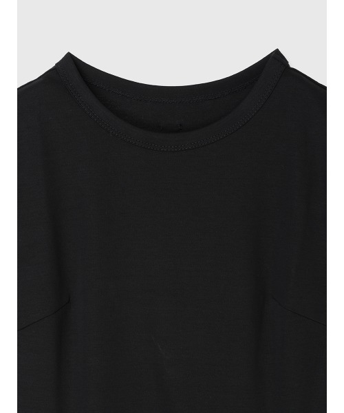 anuans（アニュアンス） tシャツ シルクタッチコットンバルーンヘム