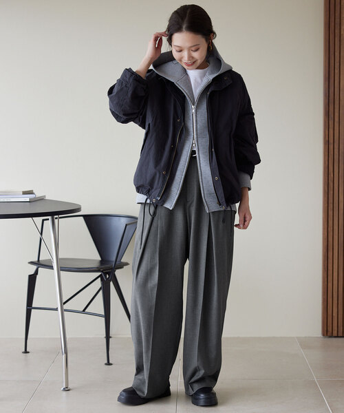 「SLOBE IENA」 スラックス 40 ブラウン レディース_画像6