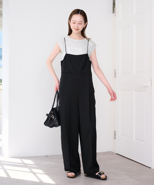 「U by SPICK&SPAN」 オーバーオール 38 ベージュ レディース_画像7