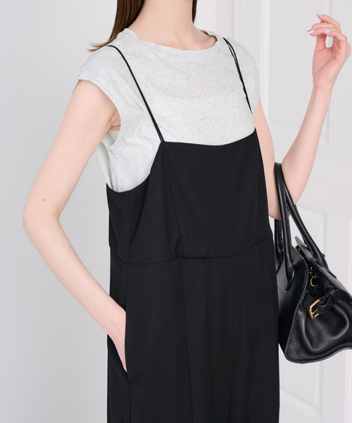 「U by SPICK&SPAN」 オーバーオール 38 ベージュ レディース_画像10