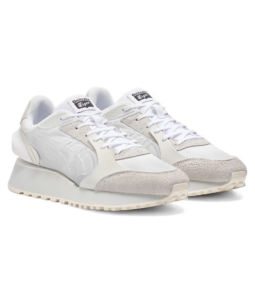 「Onitsuka Tiger」 ローカットスニーカー 25 クリーム レディース_画像9
