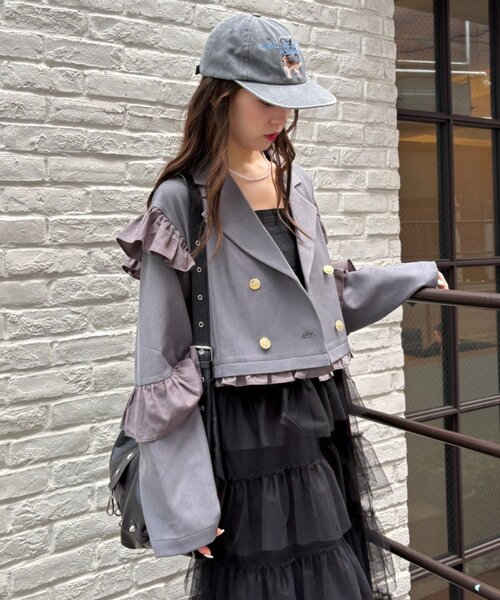 w closet（ダブルクローゼット） ジャケット テーラードジャケット