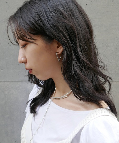 e.m.（イーエム） ピアス トライアングルピアス(L) レディース メンズ