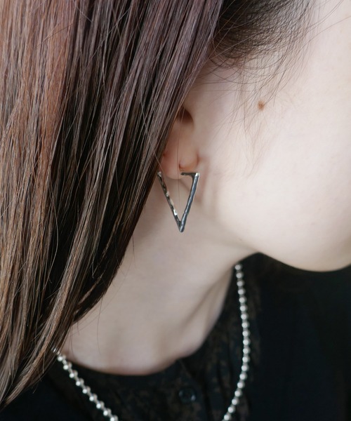 e.m.（イーエム） ピアス トライアングルピアス(L) レディース メンズ