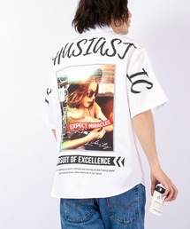 A.T.C in the attic homme シャツ とろみガールズフォト半袖