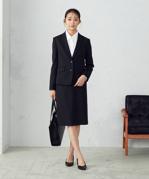 美品【COMME CA ISM】レディーススーツ上下 M コムサイズム COMME CA ISM レディーススーツ上下 - メルカリ