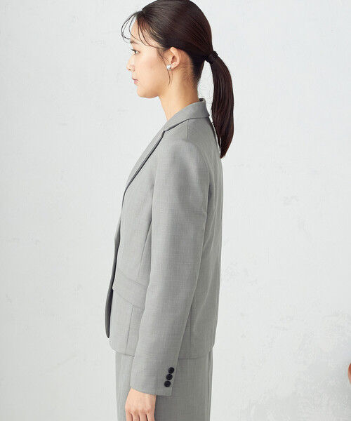 【R】美品【COMME CA ISM】レディーススーツ上下 M COMME CA ISM - コムサイズム スカートスーツ上下セット