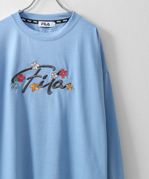 FILA tシャツ 「FILA」 ビッグシルエット ドロップショルダー 高