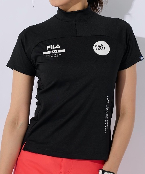 FILA GOLF フィラゴルフ ゴルフウェア 半袖シャツ インナー付き