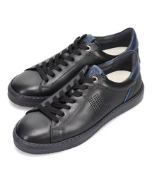 LANVIN en Bleu スニーカー Bleu カジュアルレザースニーカー 86501