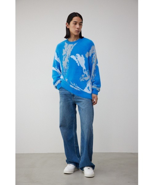 AZUL BY MOUSSY（アズールバイマウジー） セーター ニット 総柄