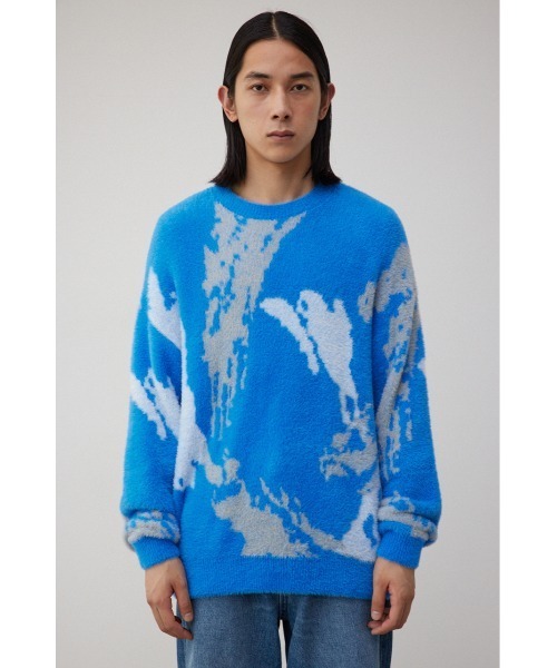 AZUL BY MOUSSY（アズールバイマウジー） セーター ニット 総柄